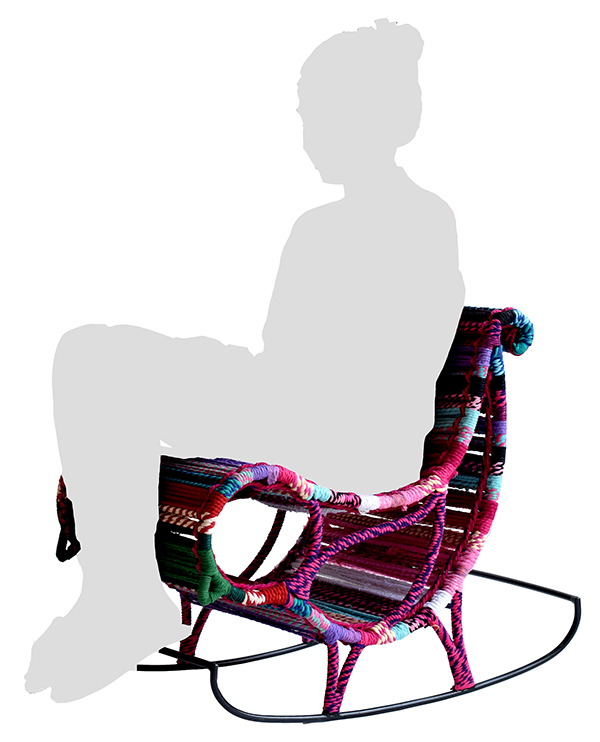 Lovebird Rocking Chair Katran Collection by Sahil & Sarthak